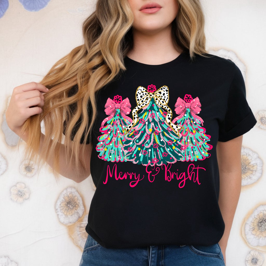 Merry & Bright- T-Shirt