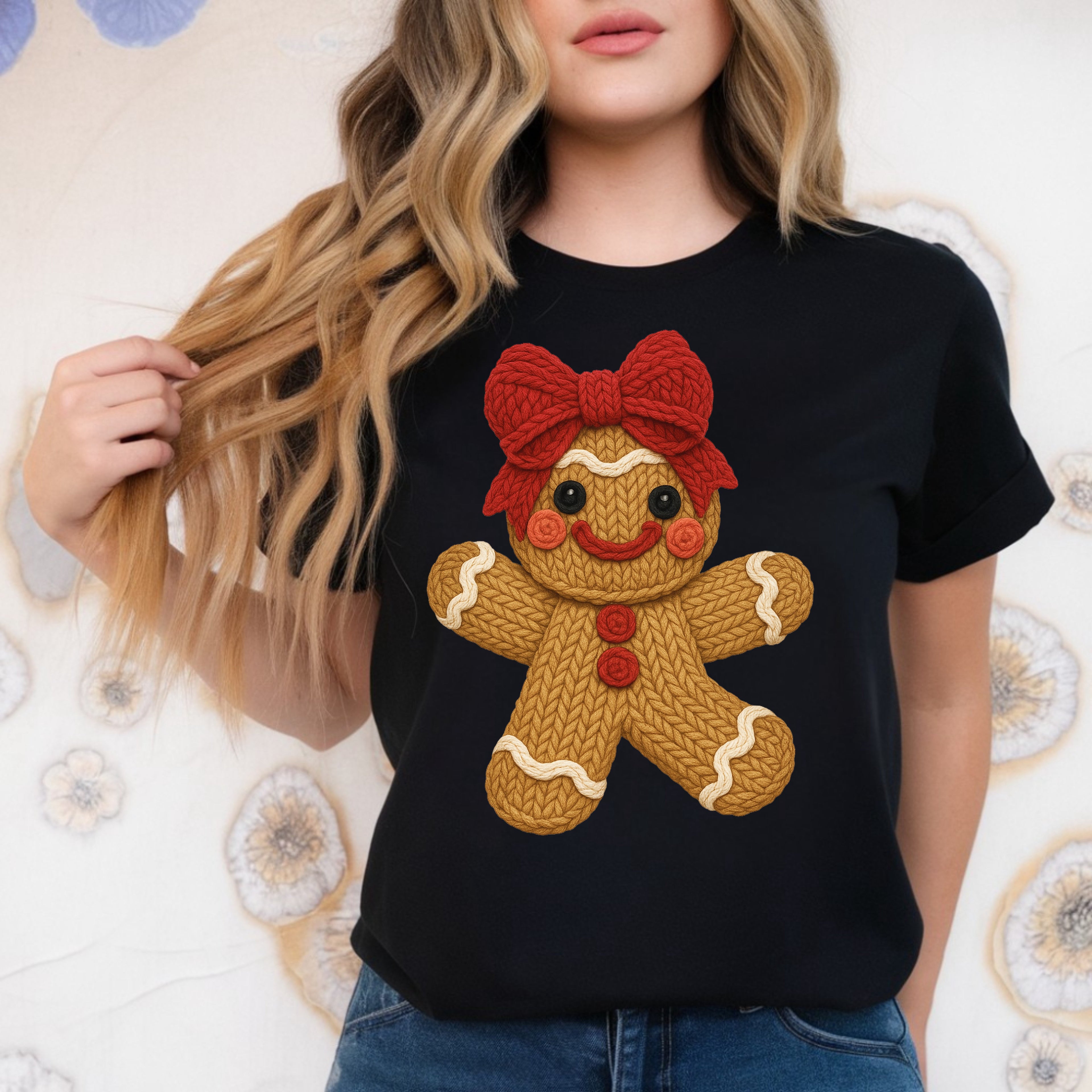 Crochet Gingerbread Girl - T-Shirt