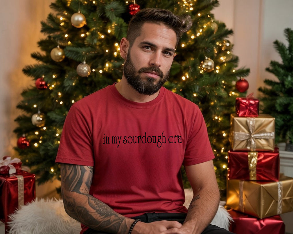 In My Sourdough Era  Embroidered T-Shirt