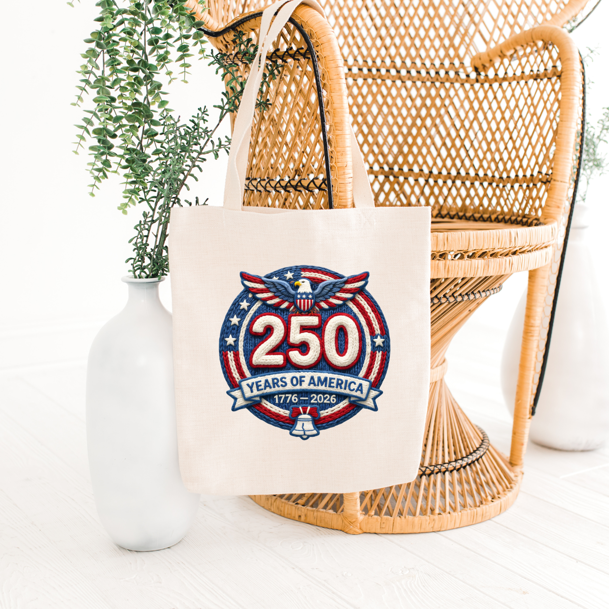 250 Years America Eco-Friendly Canvas Tote