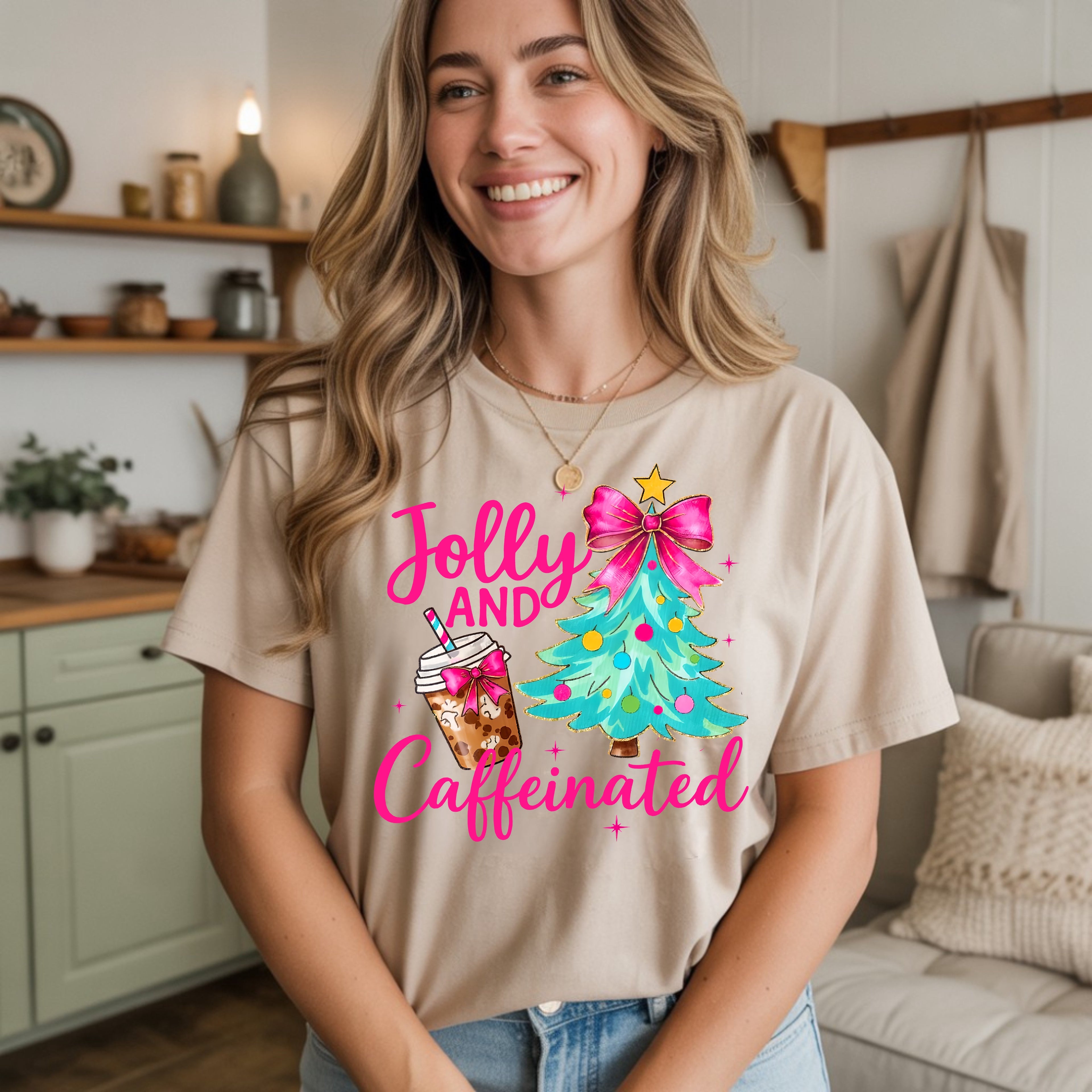 Jolly & Caffeinated T-Shirt