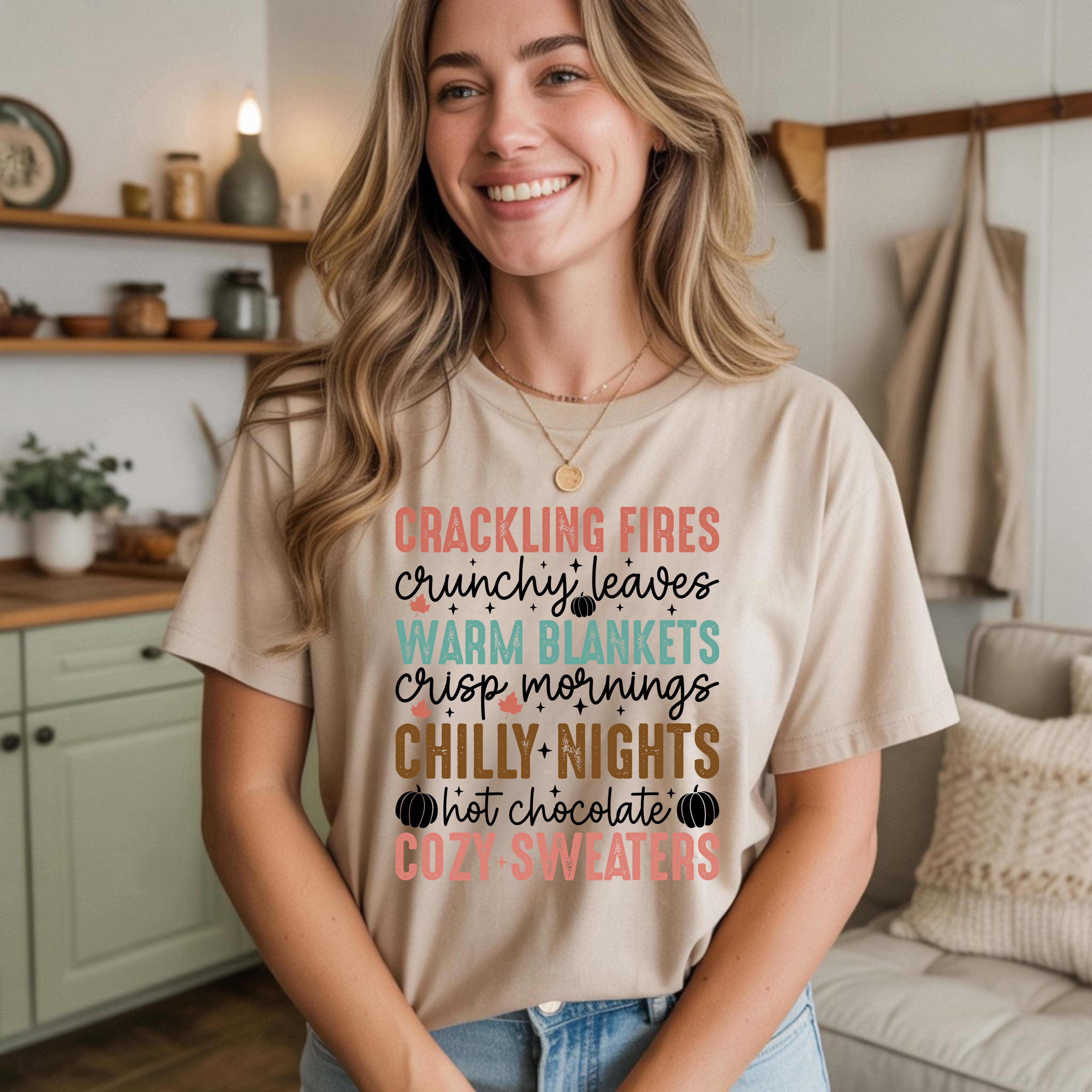 Crackling Fires & Chilly Nights T-Shirt