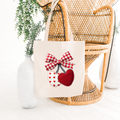 Hearts and Bow Eco-Friendly Canvas Tote