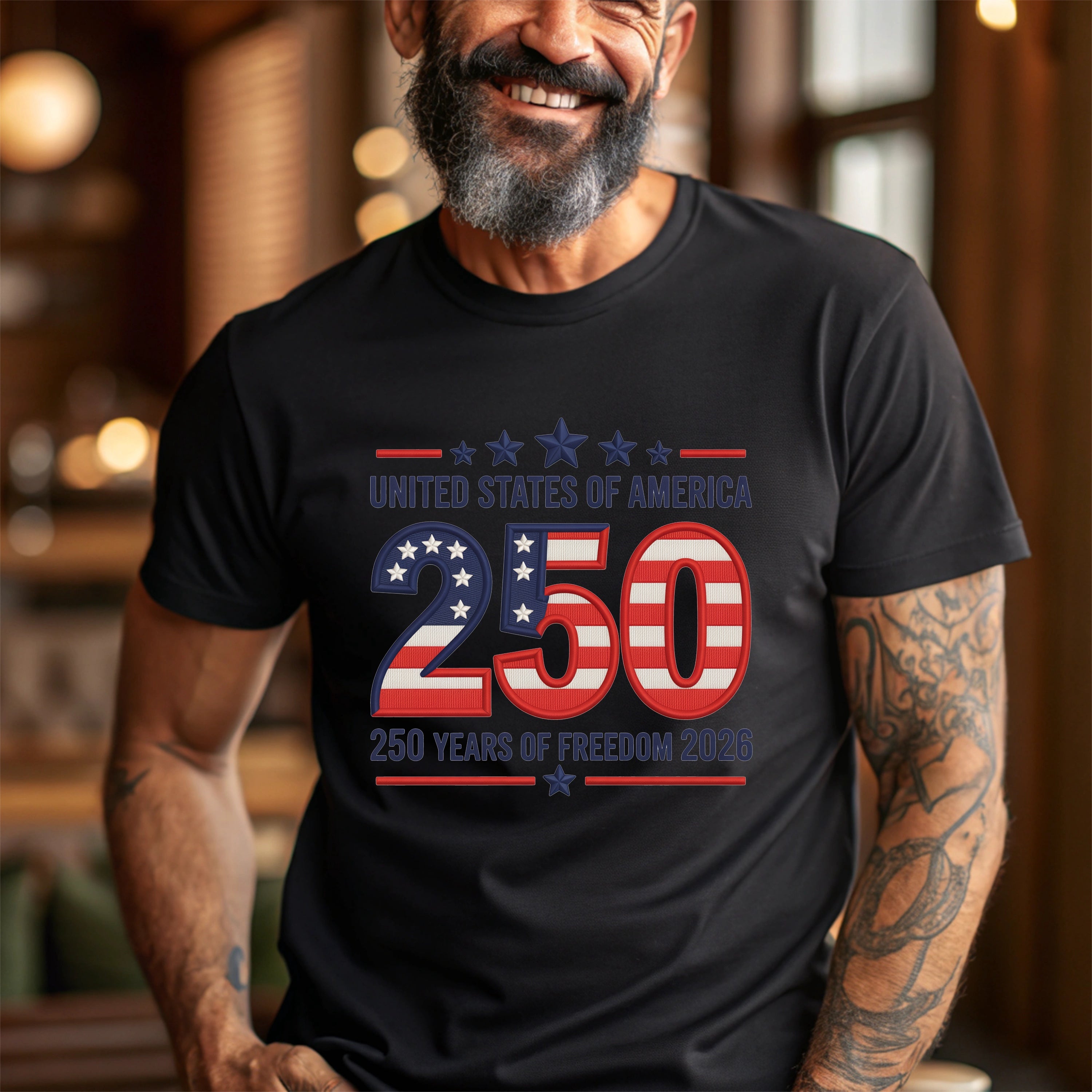 250 Years USA Freedom T-Shirt