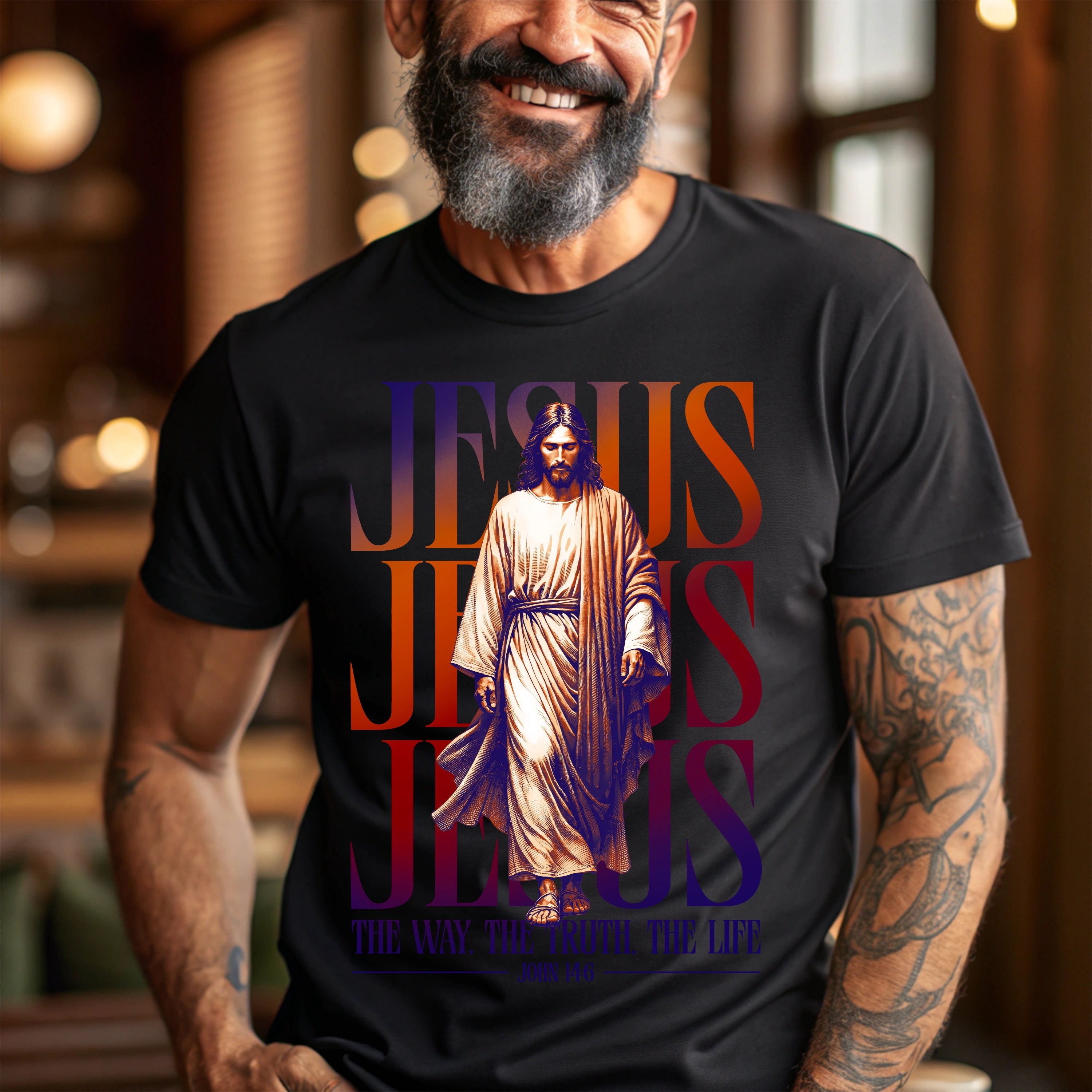 Jesus: The Way, The Truth, The Life T-Shirt