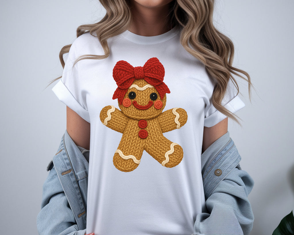 Crochet Gingerbread Girl - T-Shirt