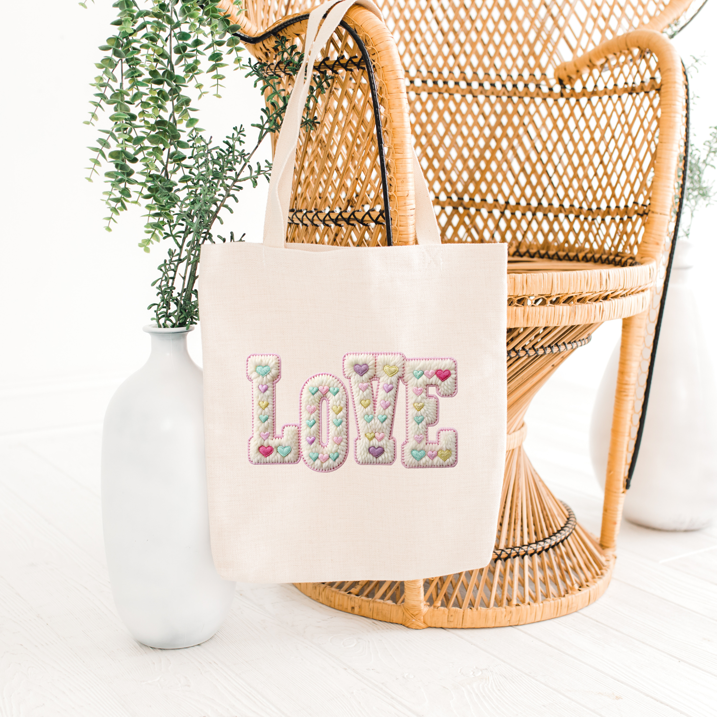 Love Eco-Friendly Canvas Tote