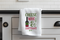 Cheese & Wine - Kitchen Towel