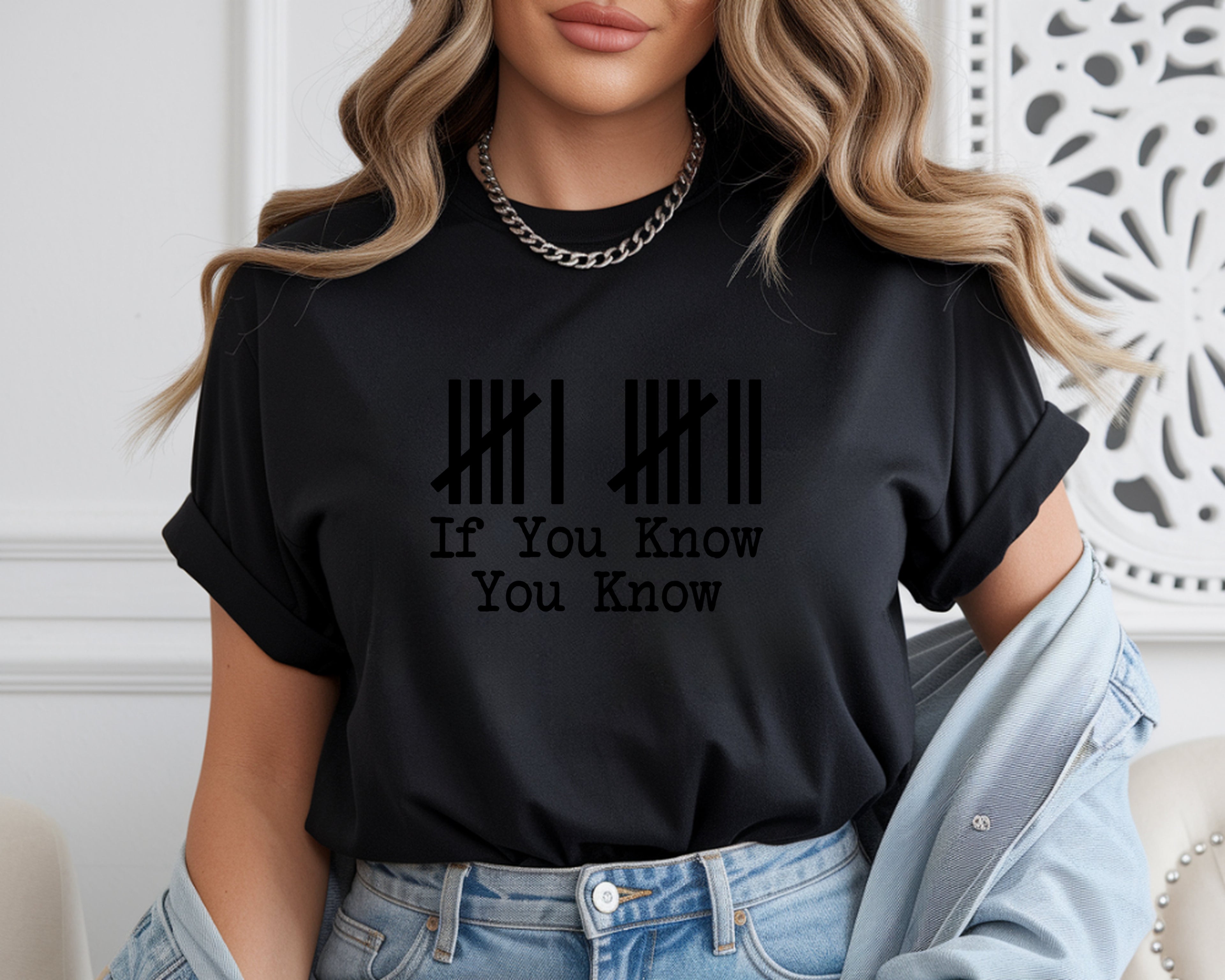 Viral "67" Tally Marks – IYKYK Trendy T-shirt
