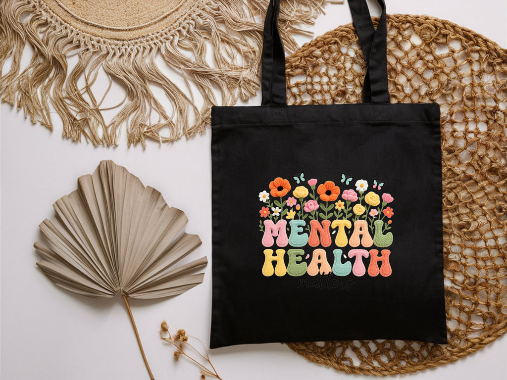 Mental Health Matters Eco-Friendly Canvas Tote