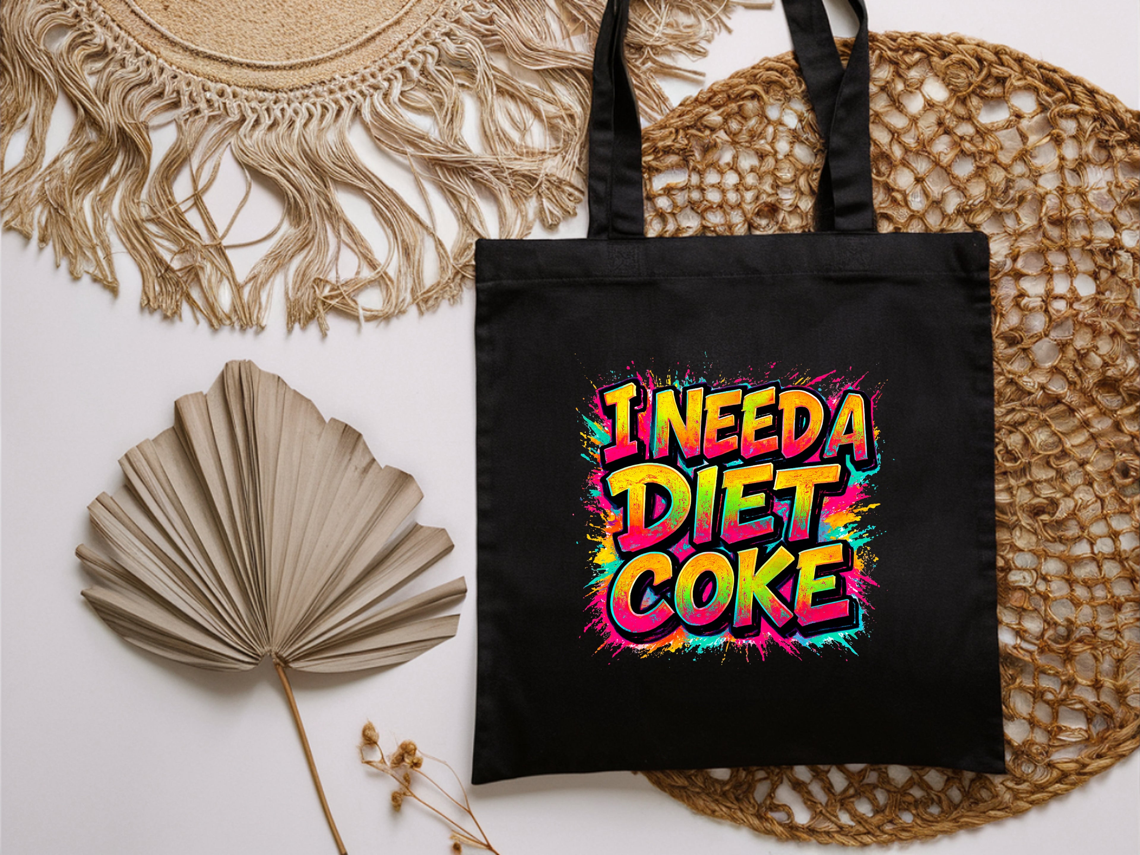 I Need A Diet Coke Eco-Friendly Canvas Tote