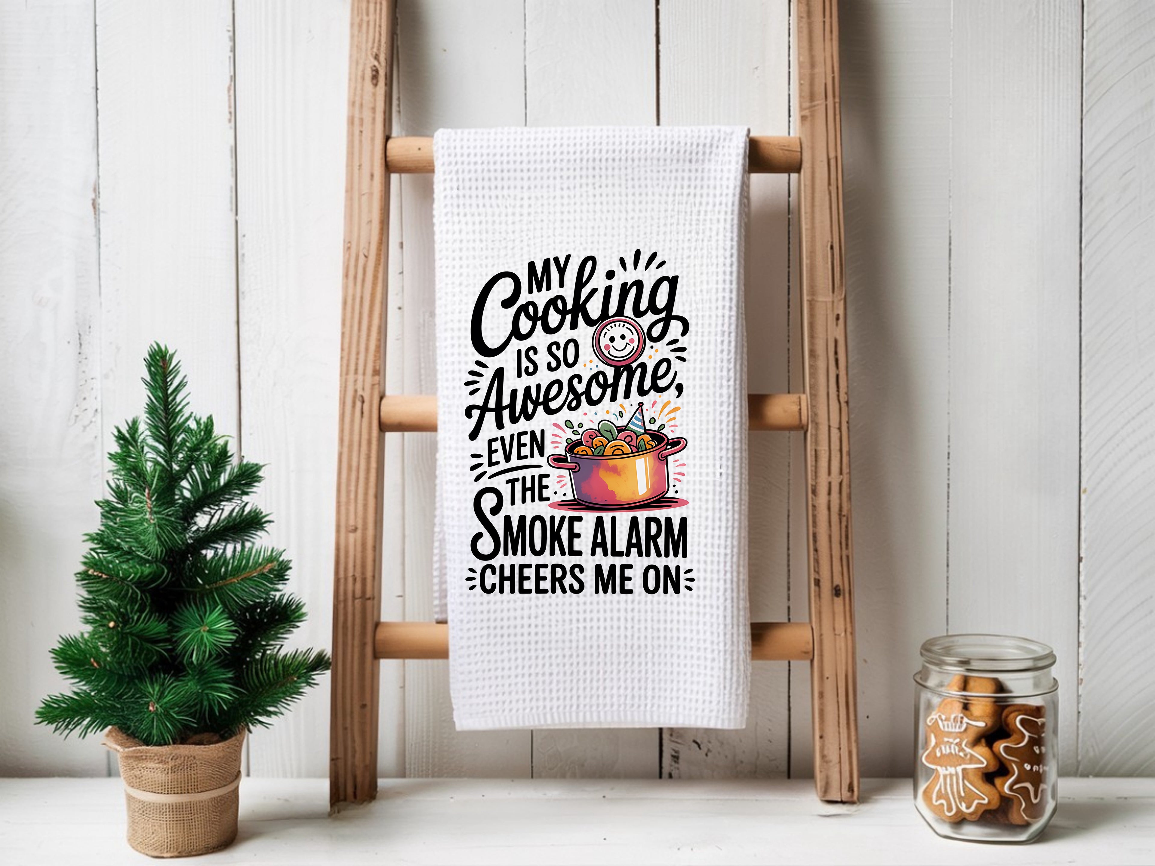 Smoke Alarm - Kitchen Towel