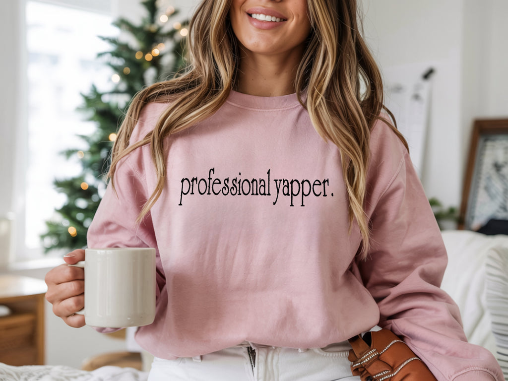 For Good Embroidered Sweatshirt