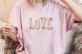 Love Faux Yarn Vibe T-Shirt - Cozy Graphic Tee