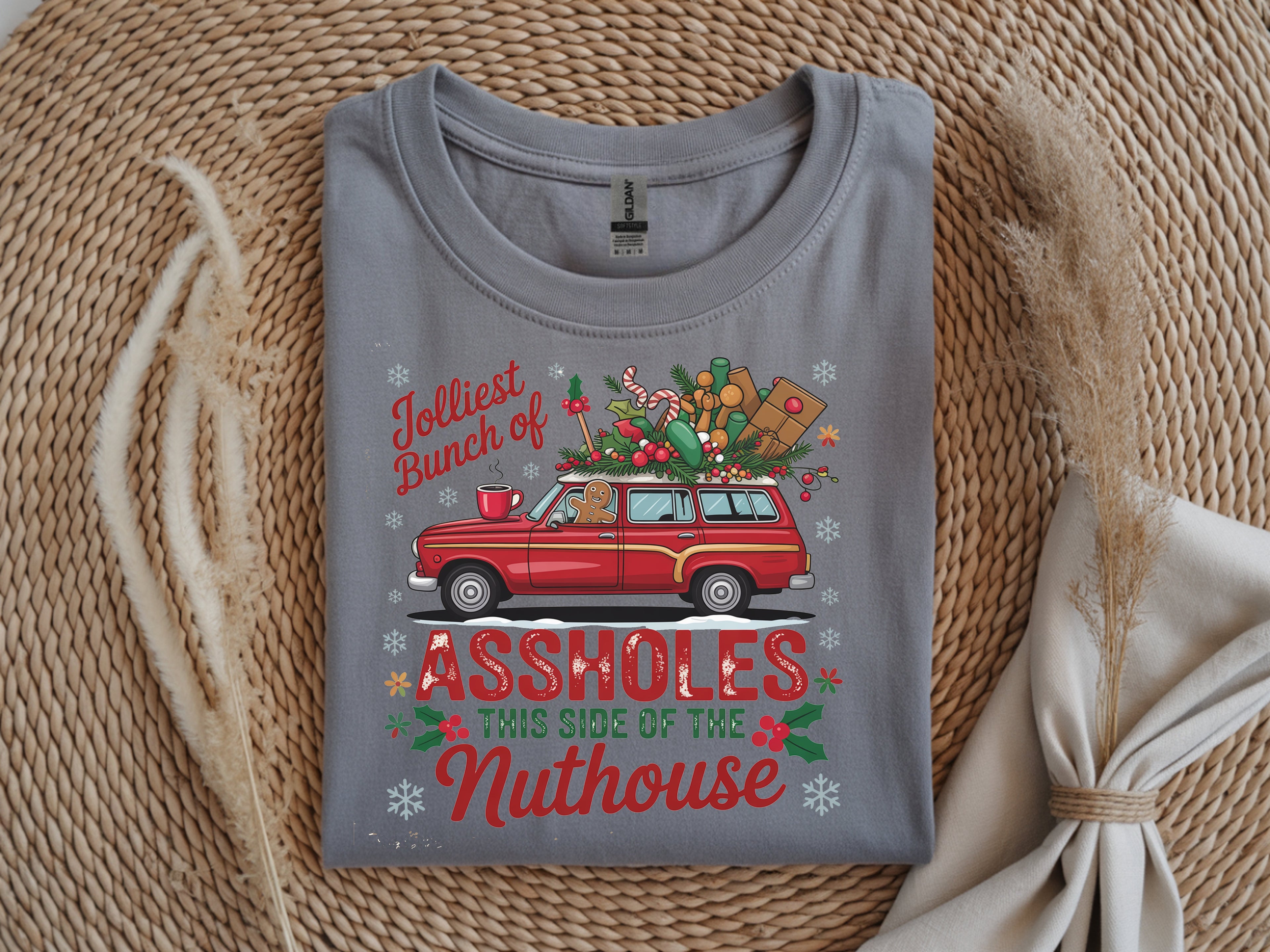 Jolliest Bunch of Assholes This Side of the Nuthouse - T-Shirt