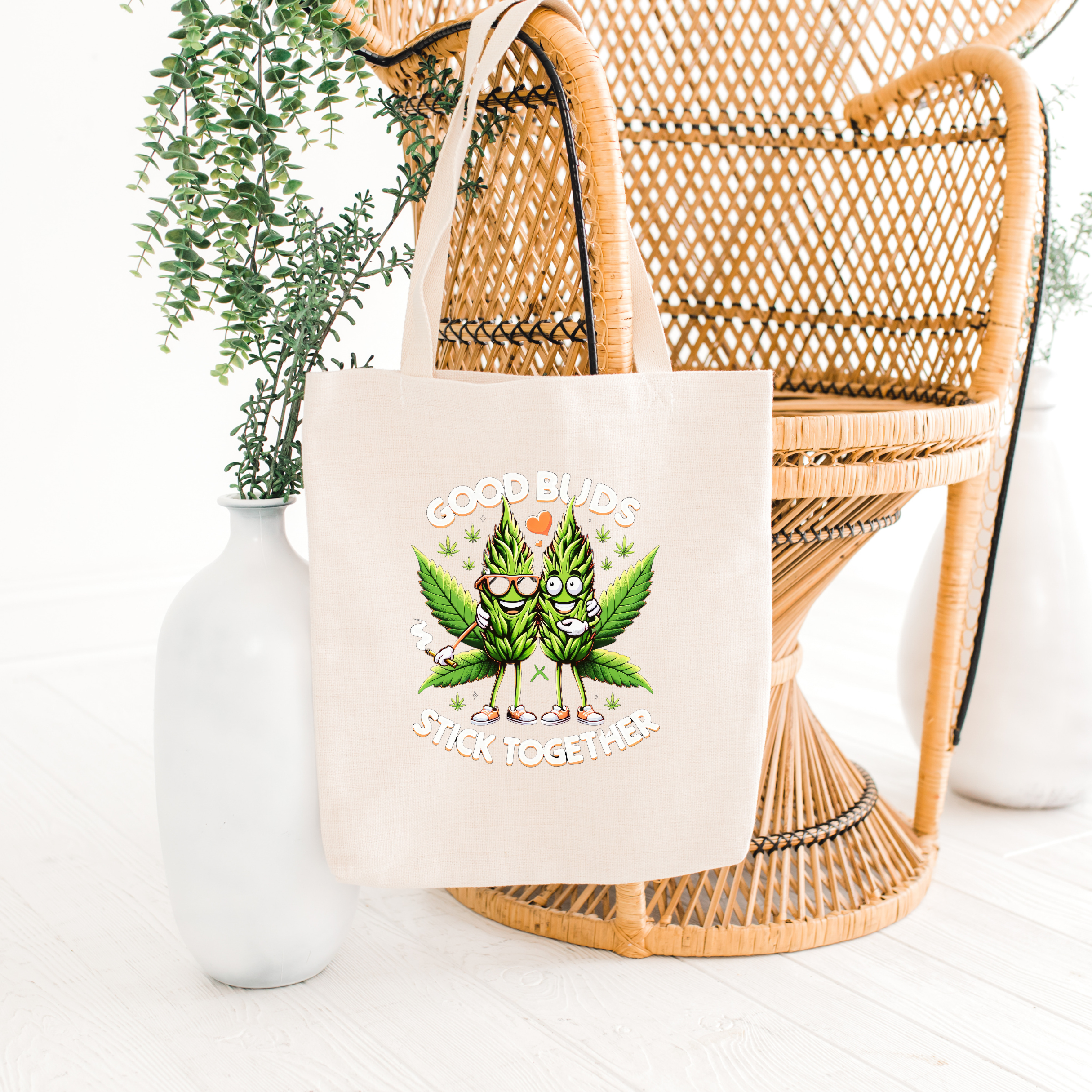 Good Buds Eco-Friendly Canvas Tote
