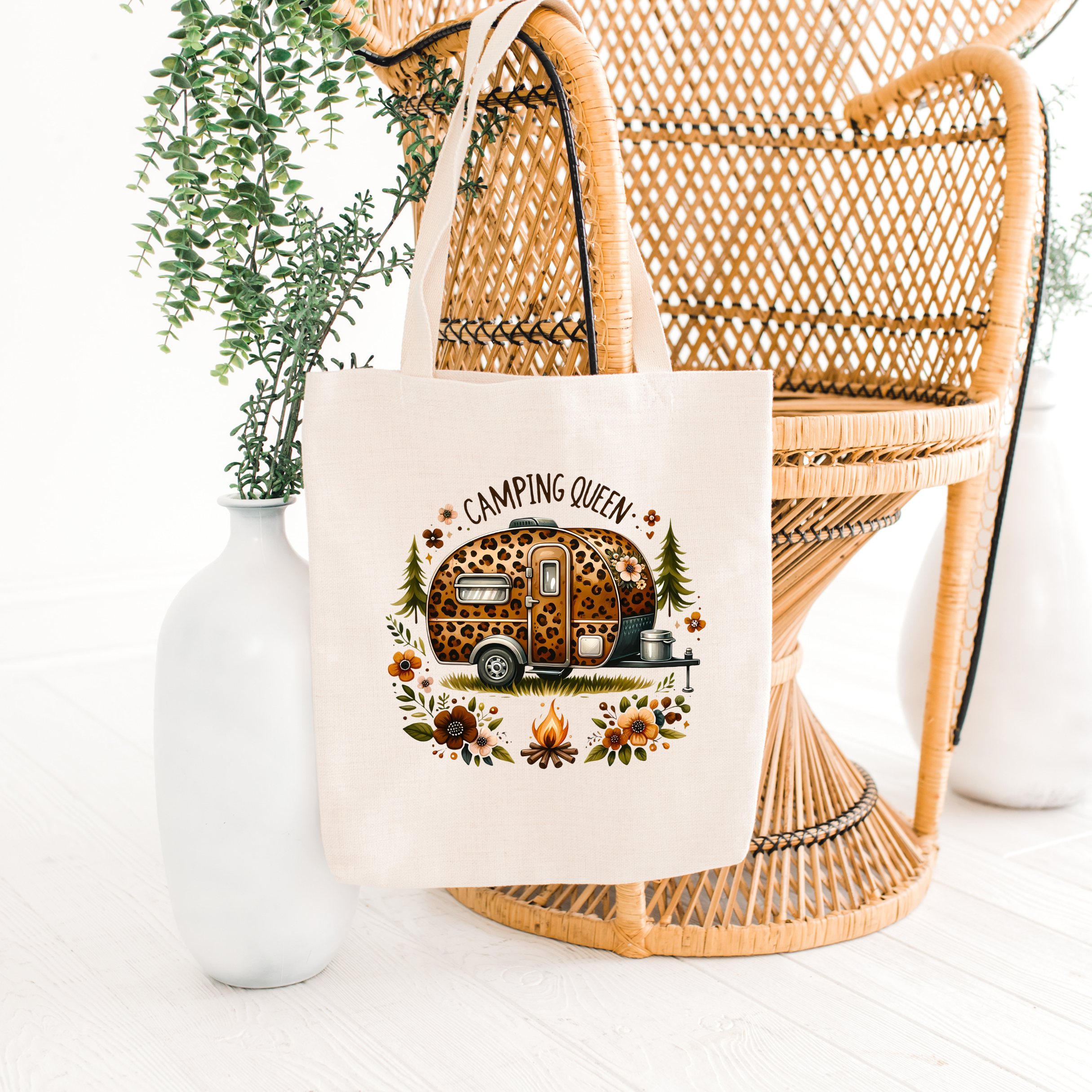 Camping Queen Eco-Friendly Canvas Tote