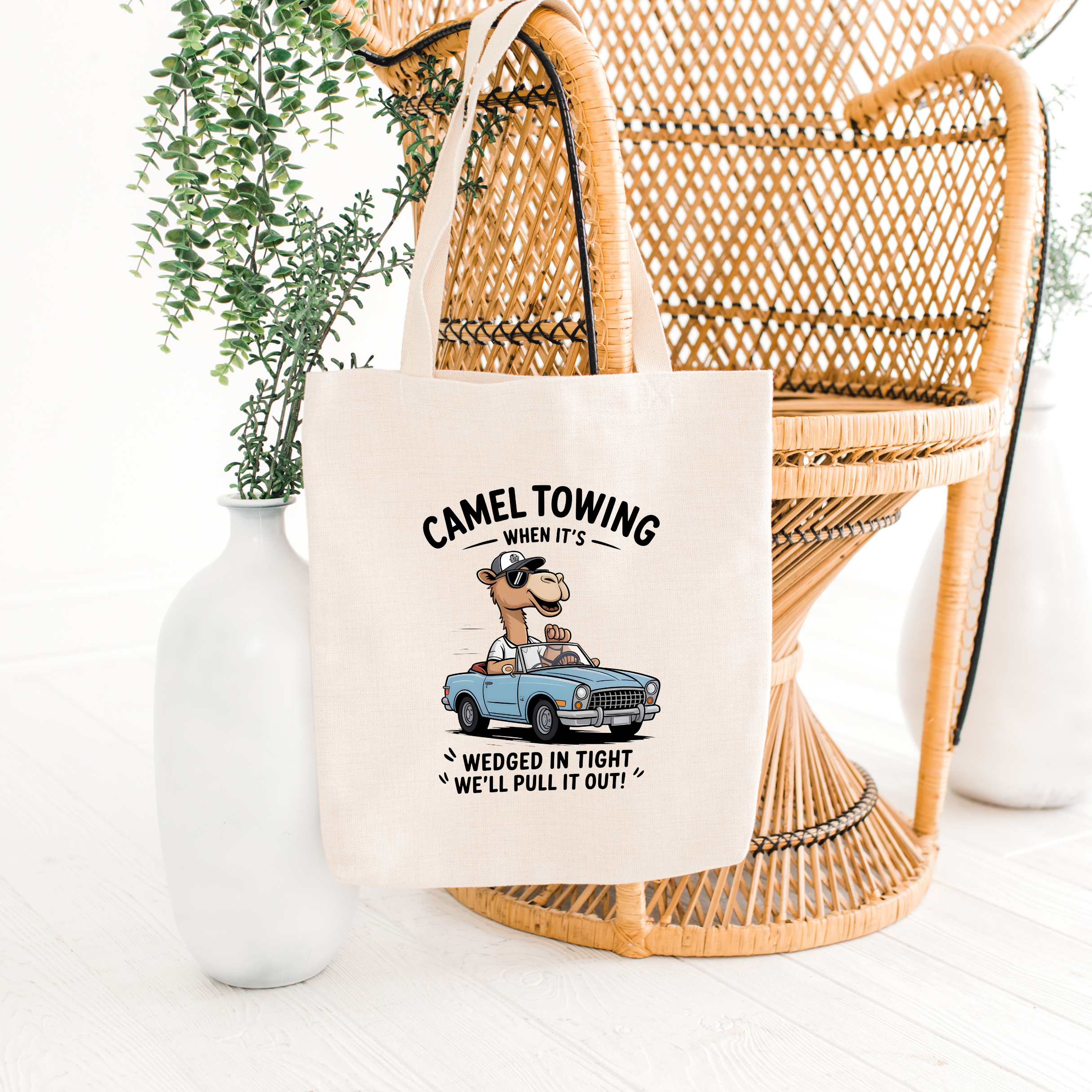 Camel Towing Eco-Friendly Canvas Tote