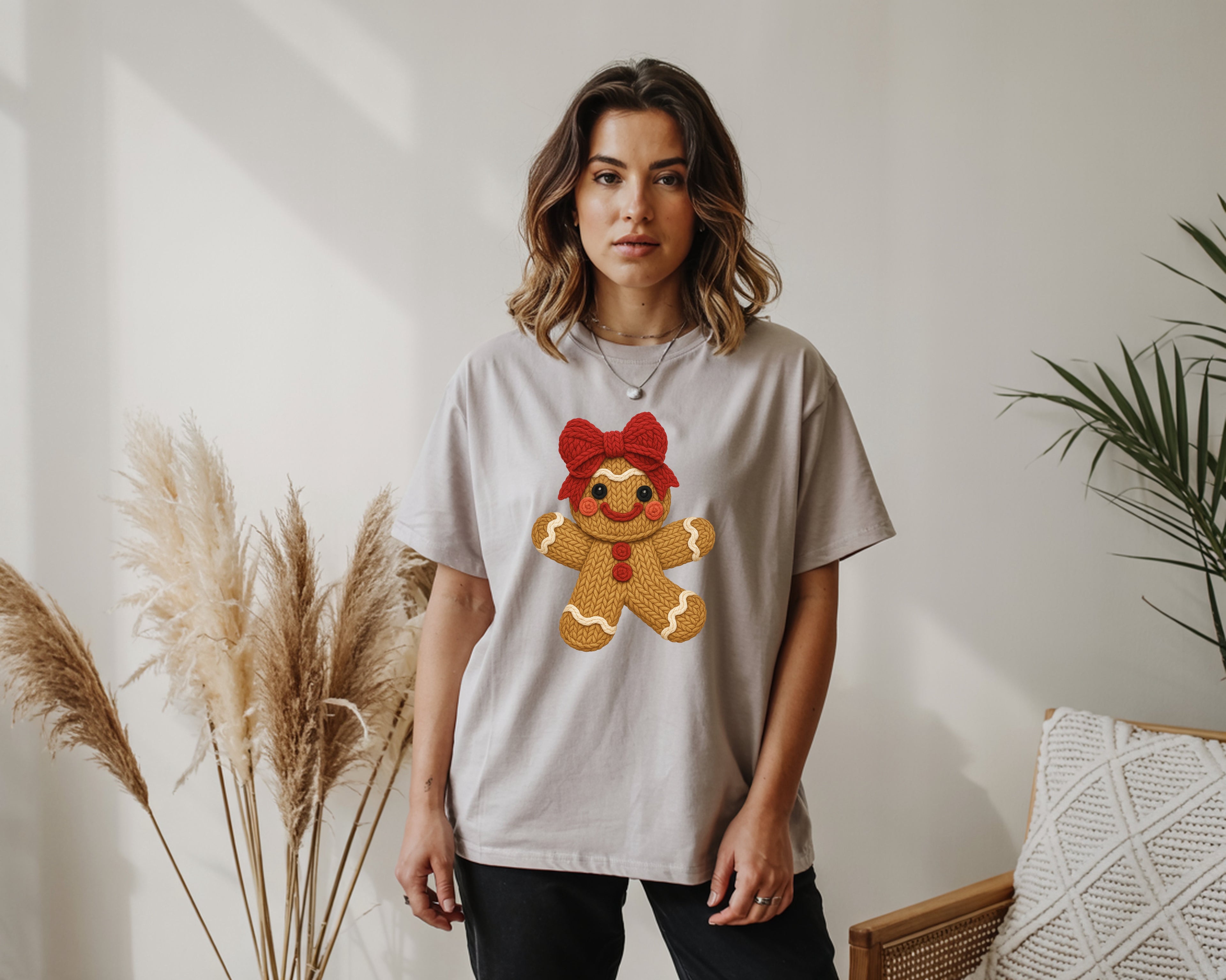 Crochet Gingerbread Girl - T-Shirt