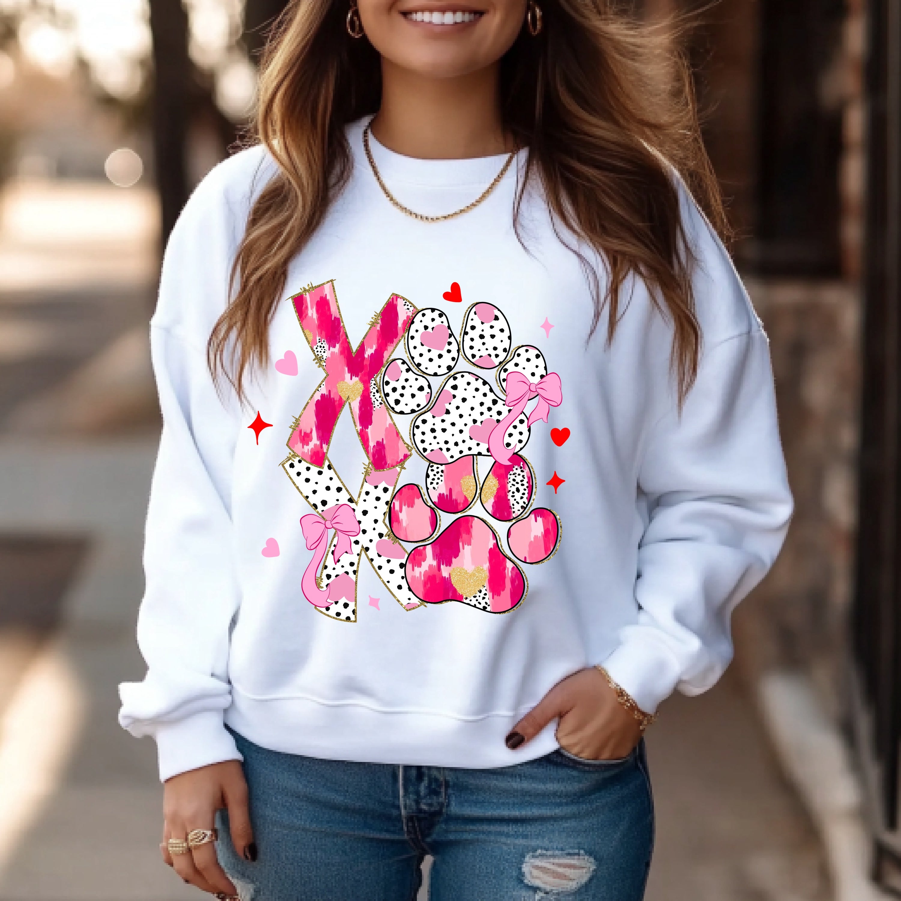 XOXO Paw Sweatshirt
