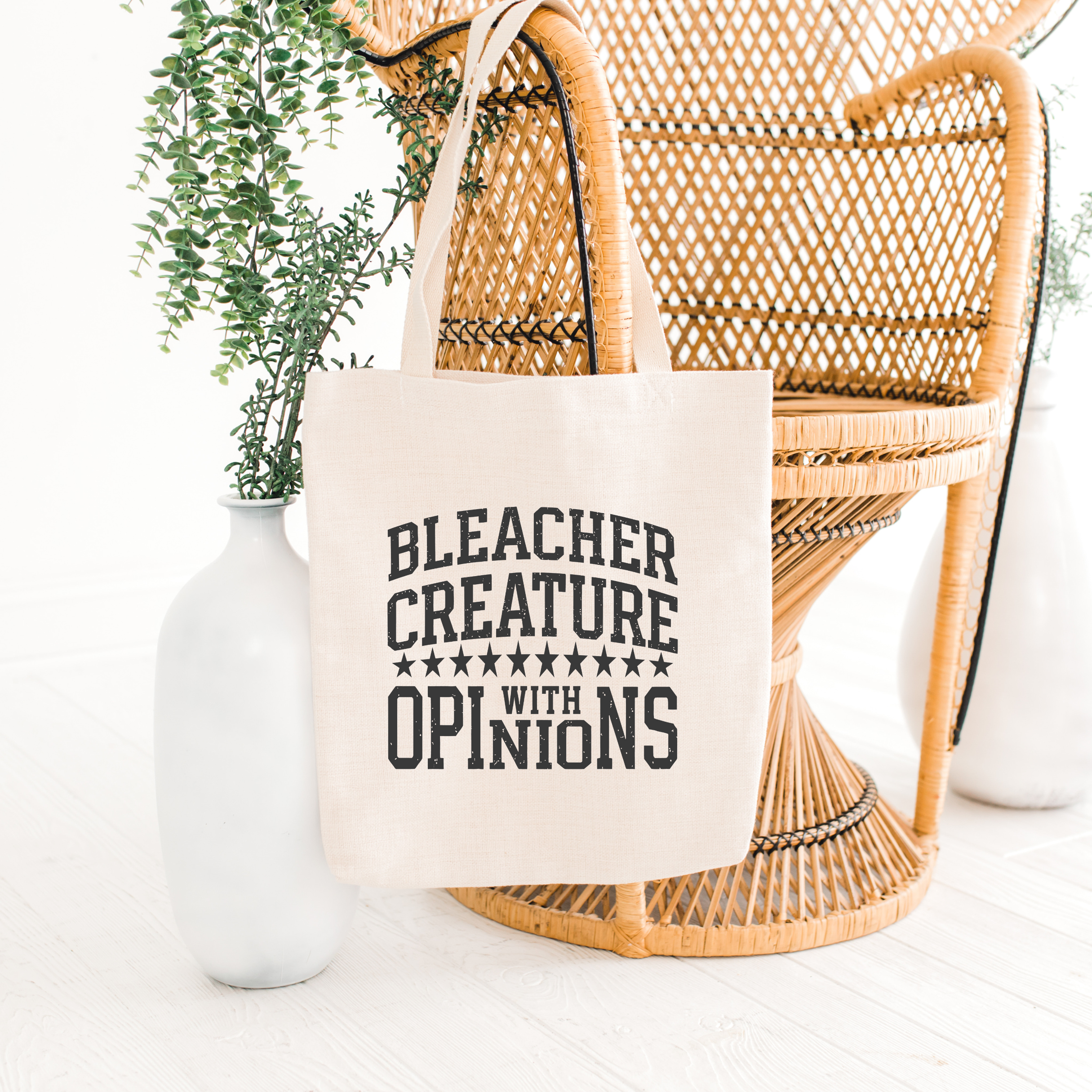Bleacher Creature Eco-Friendly Canvas Tote
