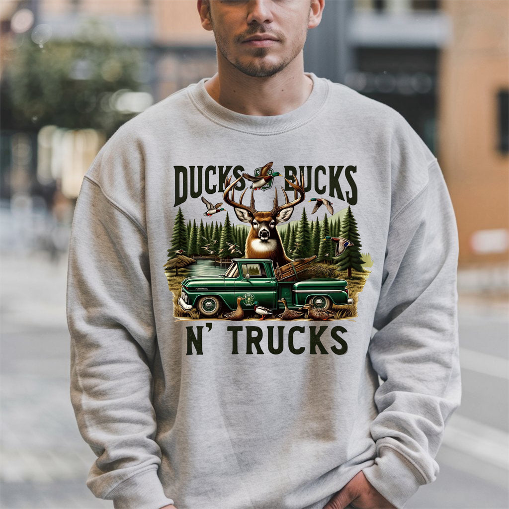 Ducks, Bucks, & Trucks Sweatshirt