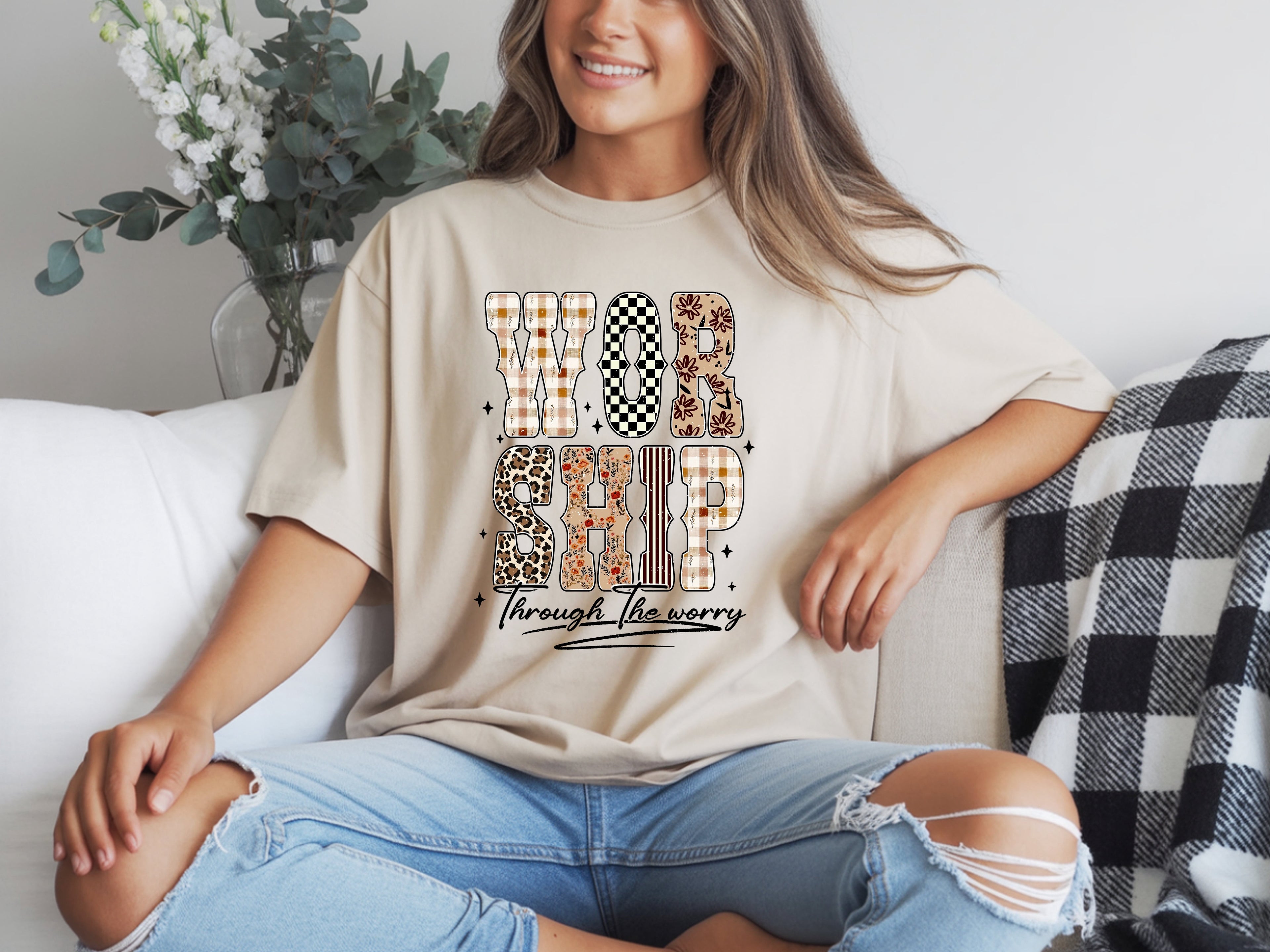 Worship Through The Worry T-Shirt