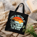 Life Is Better At The River Canvas Tote