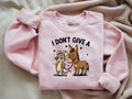 I Don't Give A Rat Donkey Sweatshirt