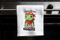 Turtle Sidekick-Funny Kitchen Towel