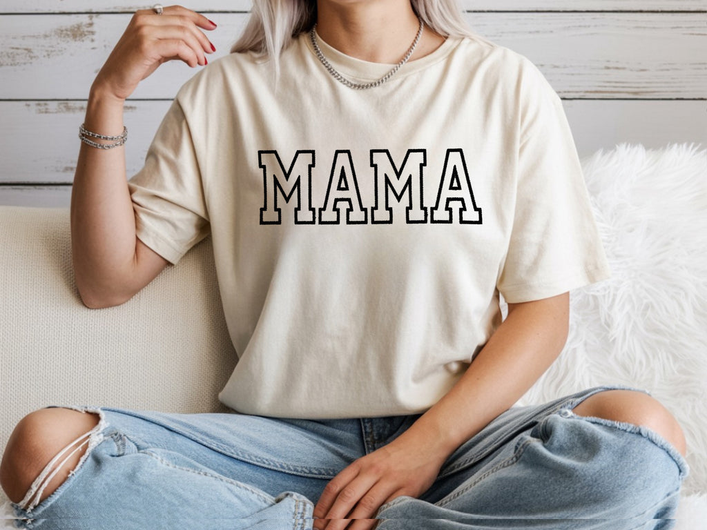 Mama Embroidered T-Shirt