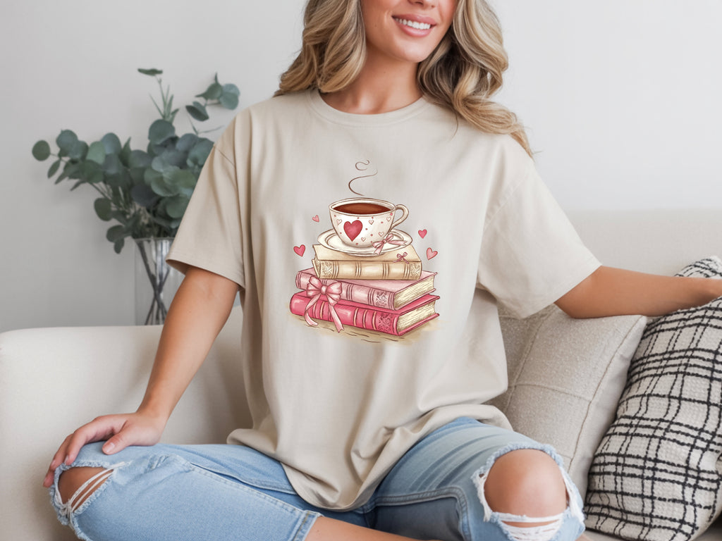 Coffee, Books & Bows T-Shirt
