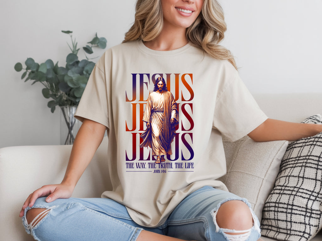 Jesus: The Way, The Truth, The Life T-Shirt