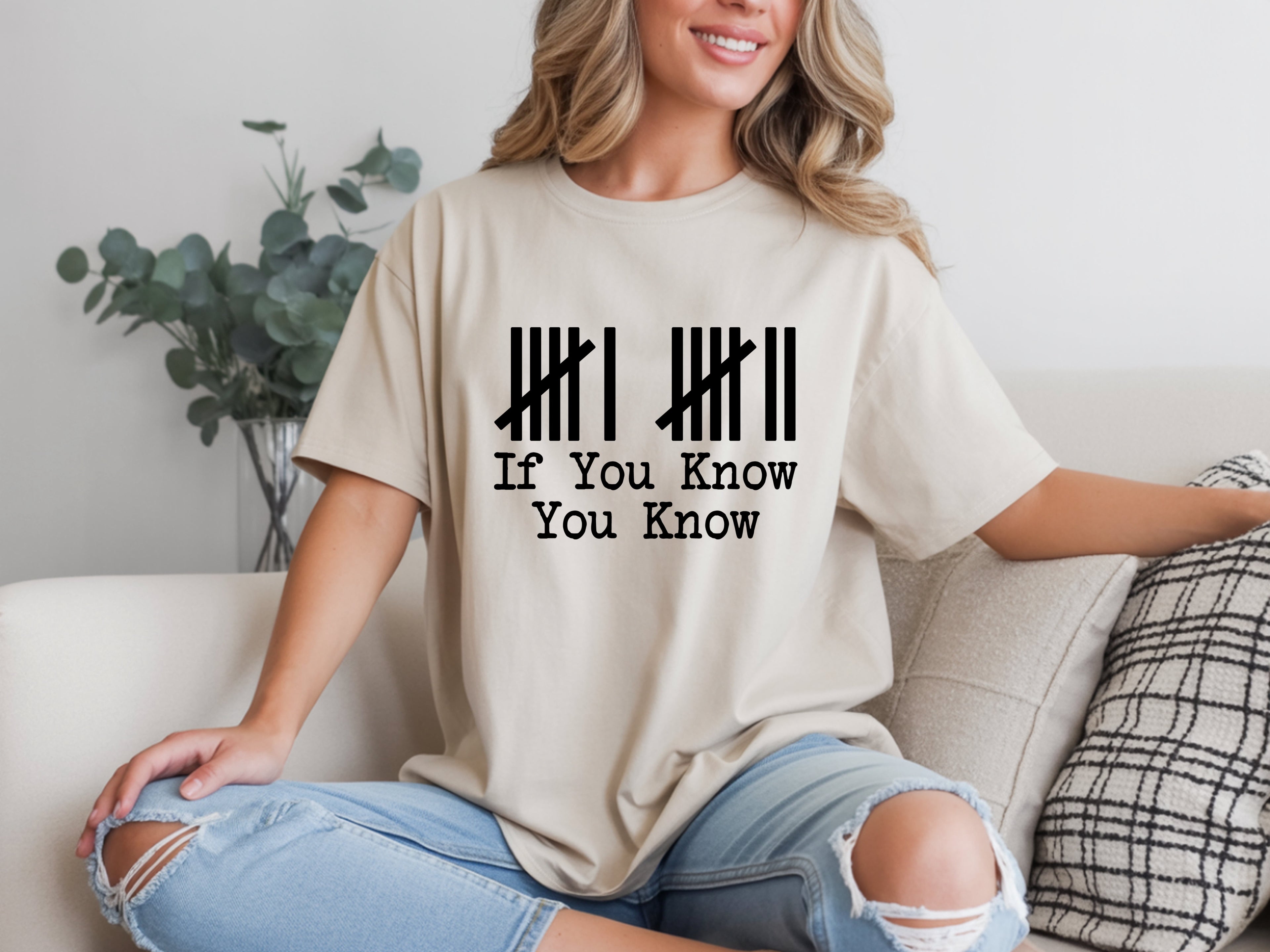 Viral "67" Tally Marks – IYKYK Trendy T-shirt