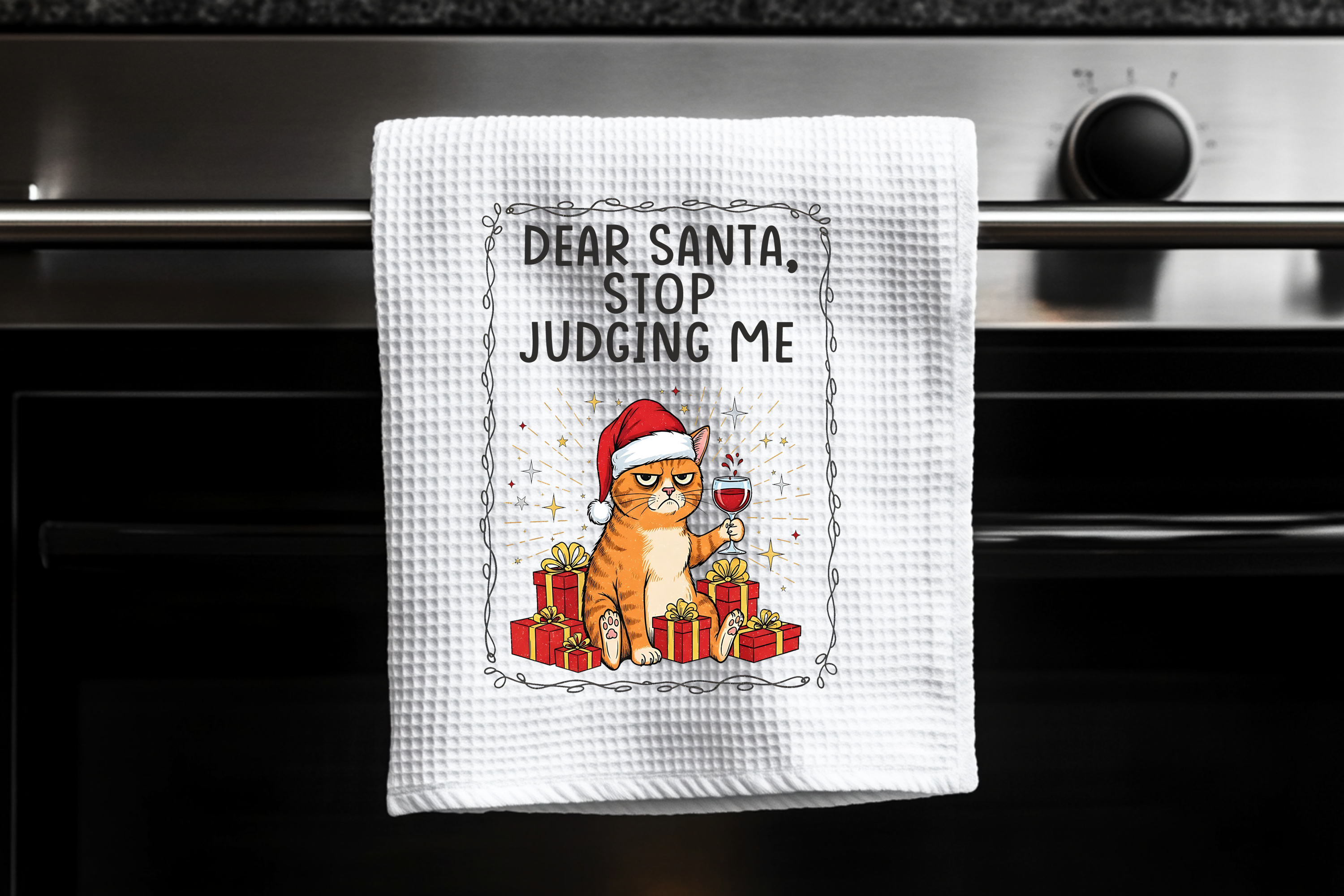 Dear Santa - Holiday Kitchen Towel