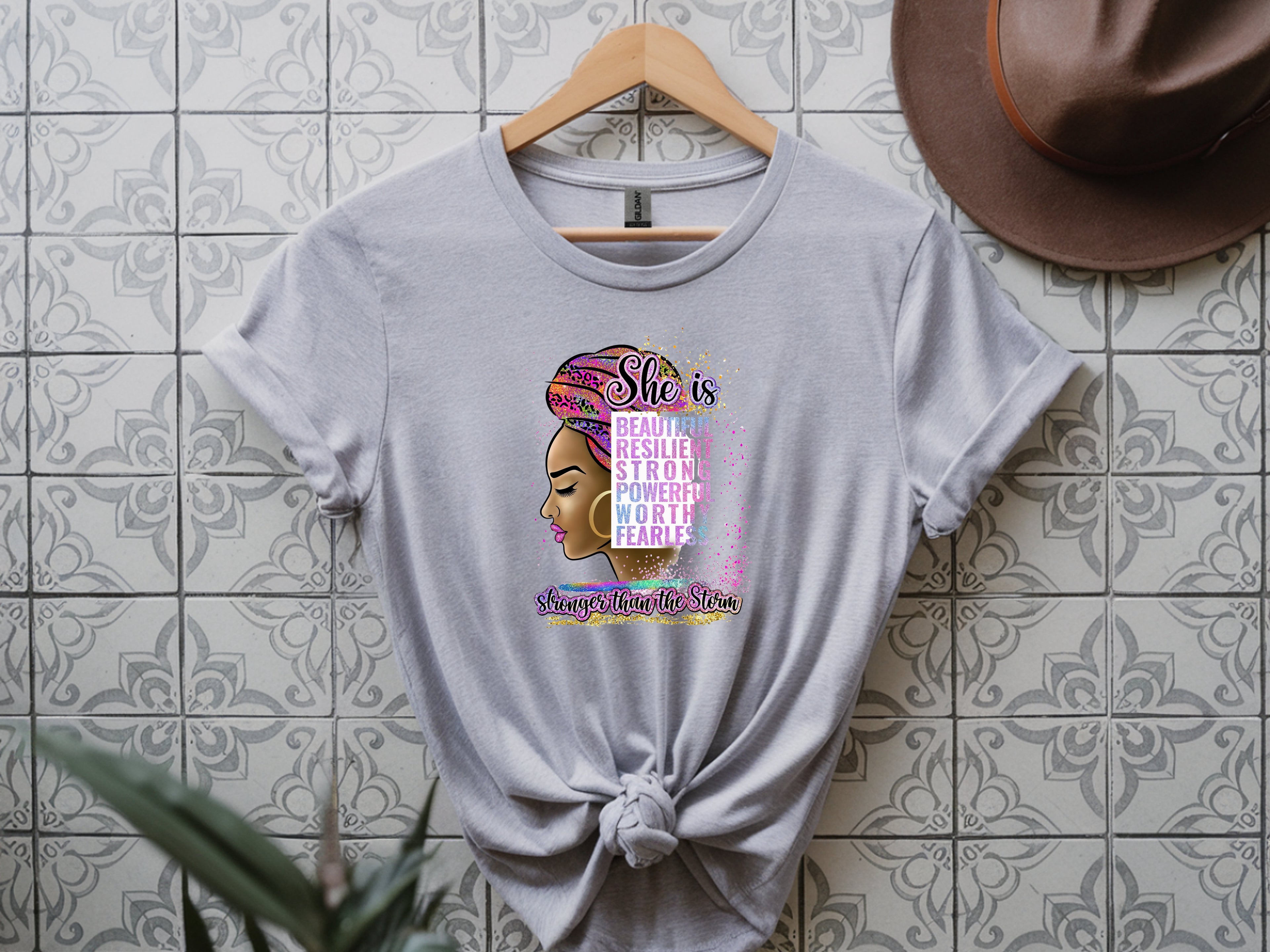 Stronger Than The Storm T-Shirt - Premium Graphic Tee