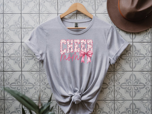 Cheer Mom T-Shirt – Proud Cheerleader Mom Graphic Tee