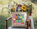 Be The Reason Someone Smiles Today Eco-Friendly Canvas Tote