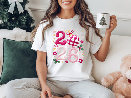 2026 Faux Yarn Vibe T-Shirt