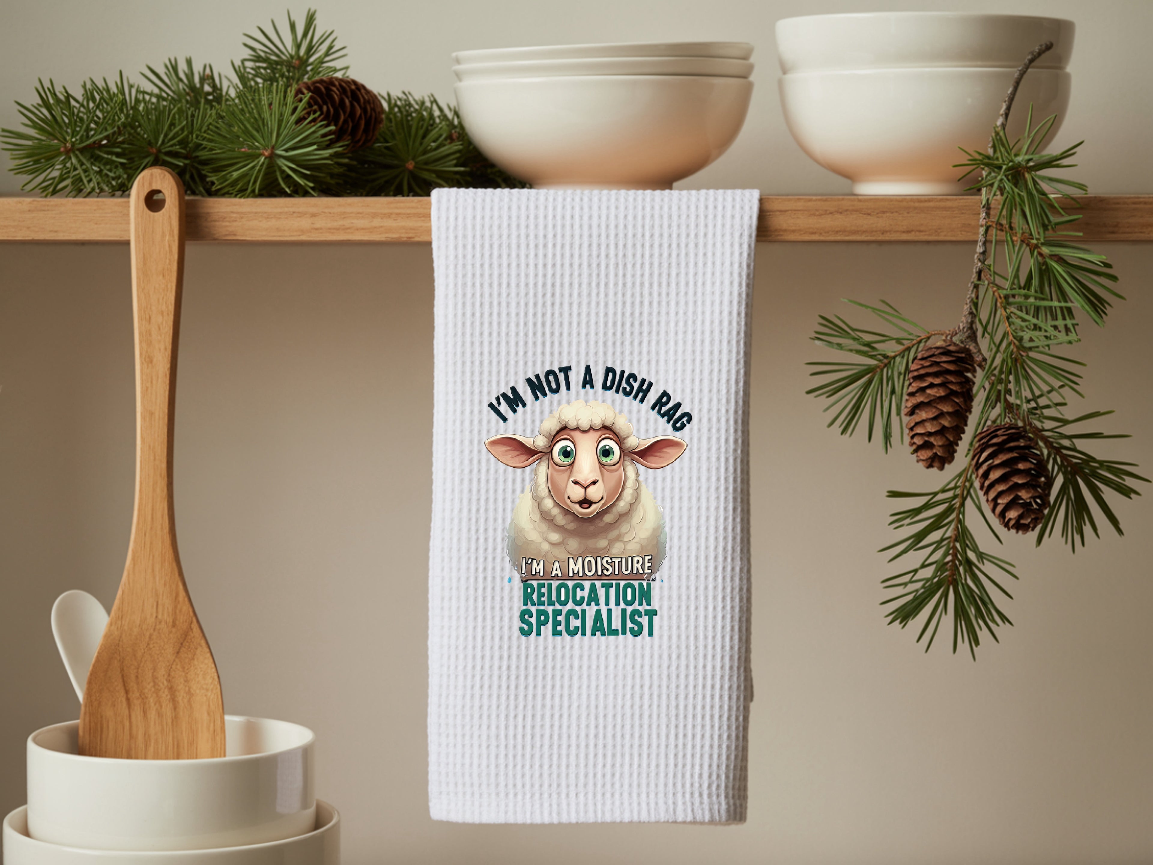 I'm not a dish rag -Funny Kitchen Towel