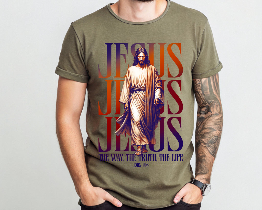 Jesus: The Way, The Truth, The Life T-Shirt