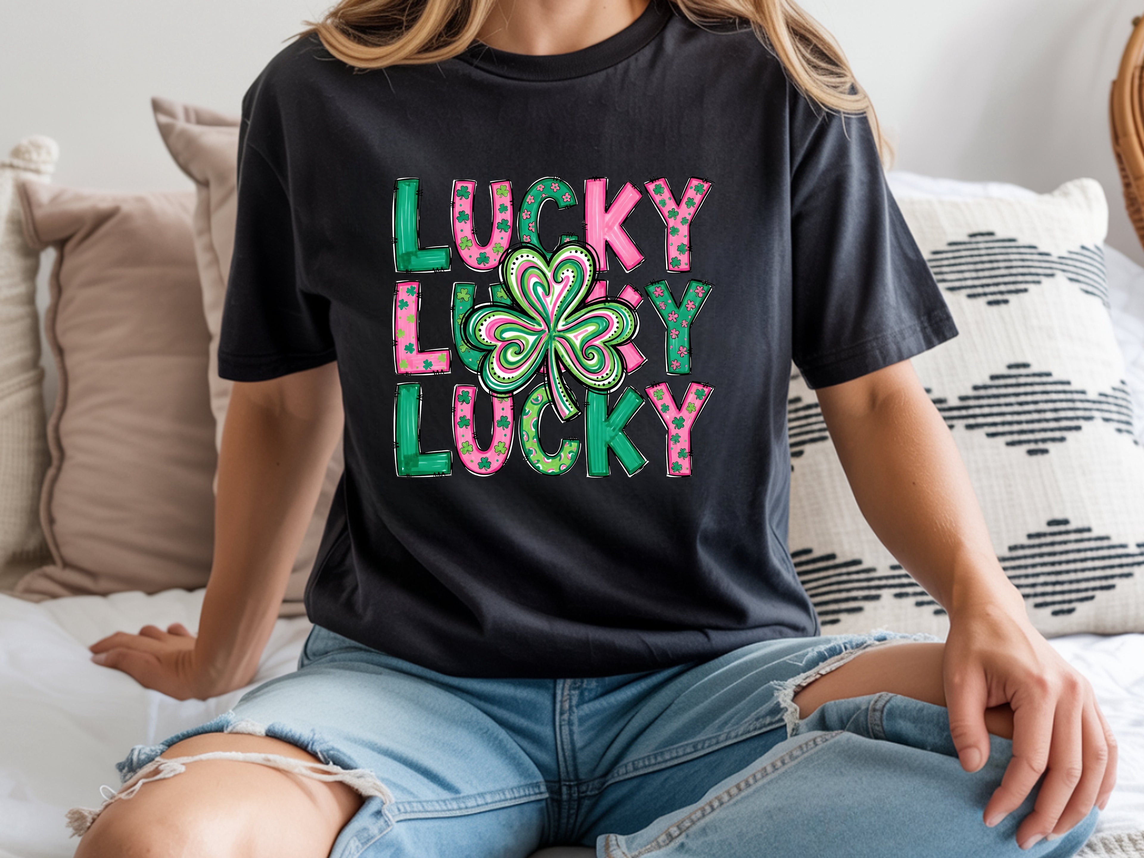 Lucky, Lucky, Lucky St. Patrick's Day T-Shirt