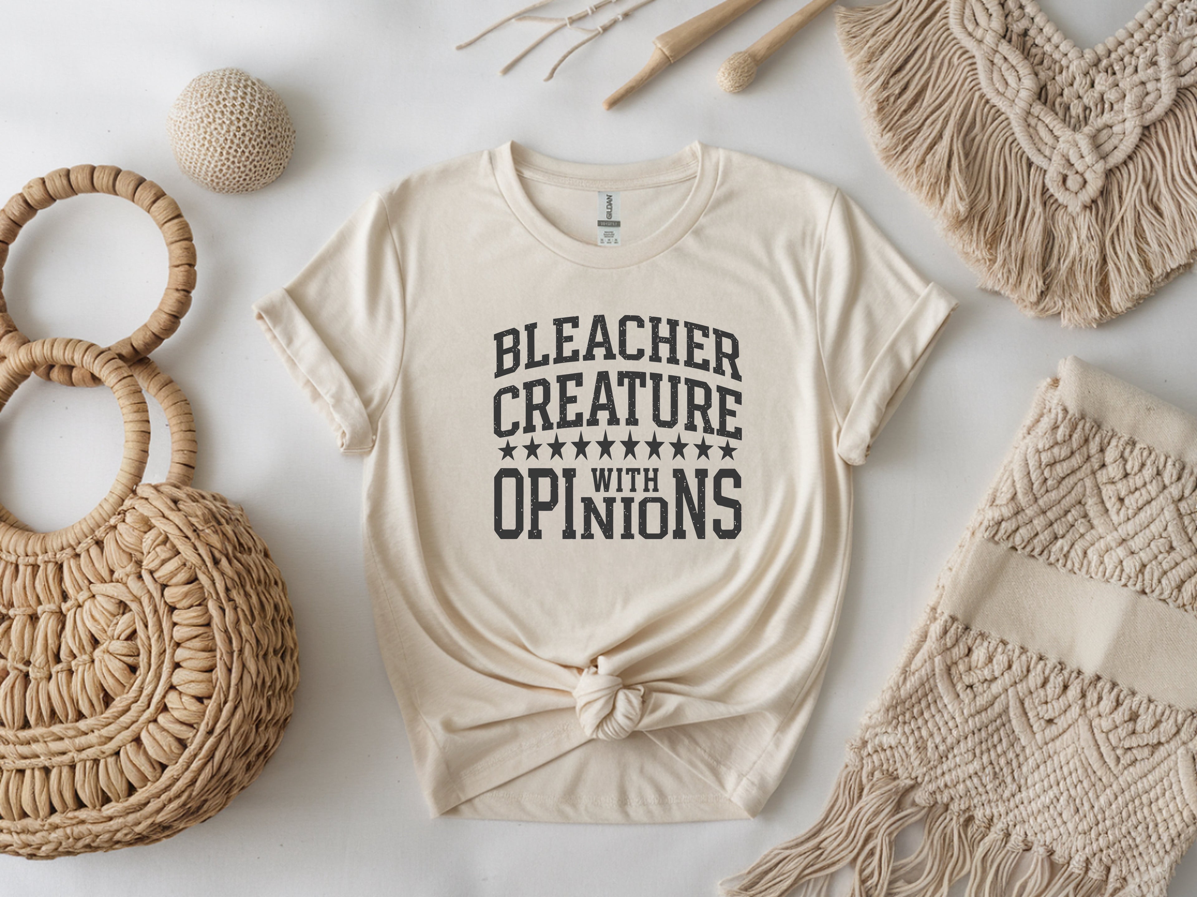 Bleacher Creature With Opinions T-Shirt