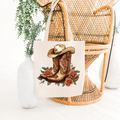 Well, bless your heart! 
Floral Boots Eco-Friendly Canvas Tote