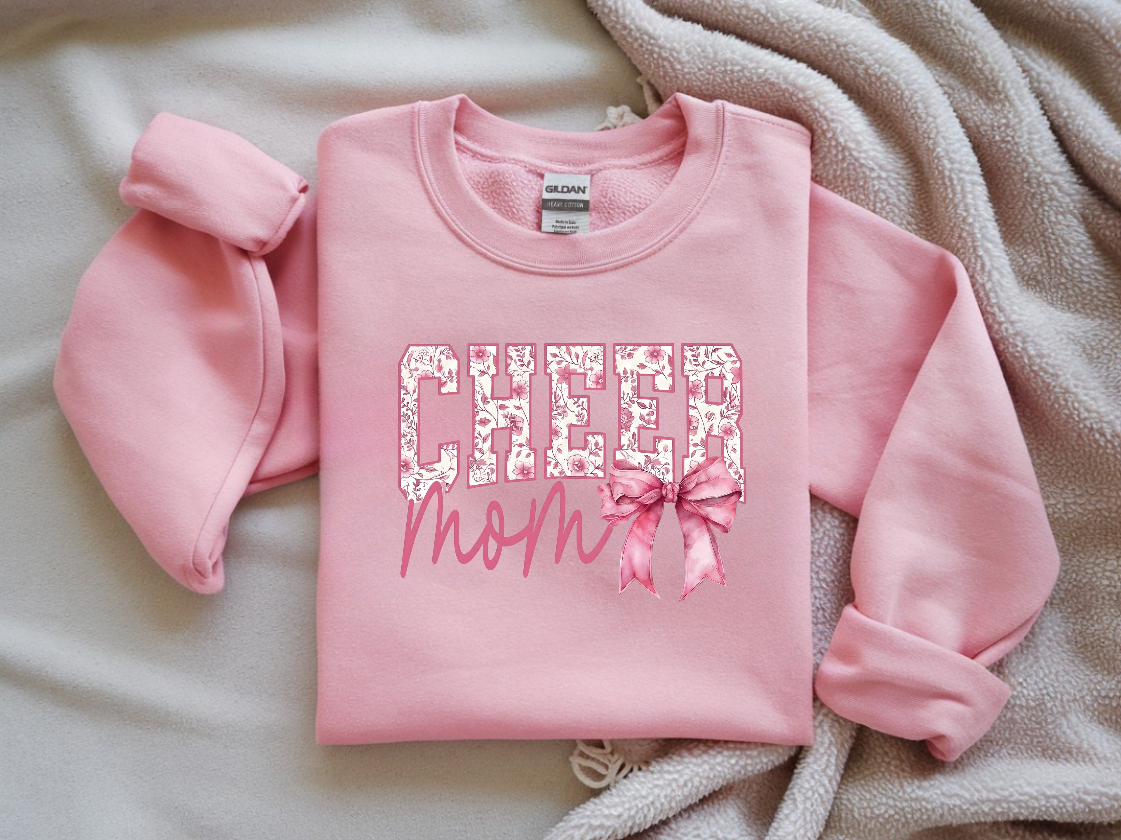 Cheer Mom Sweatshirt - Proud Cheerleading Mom Apparel