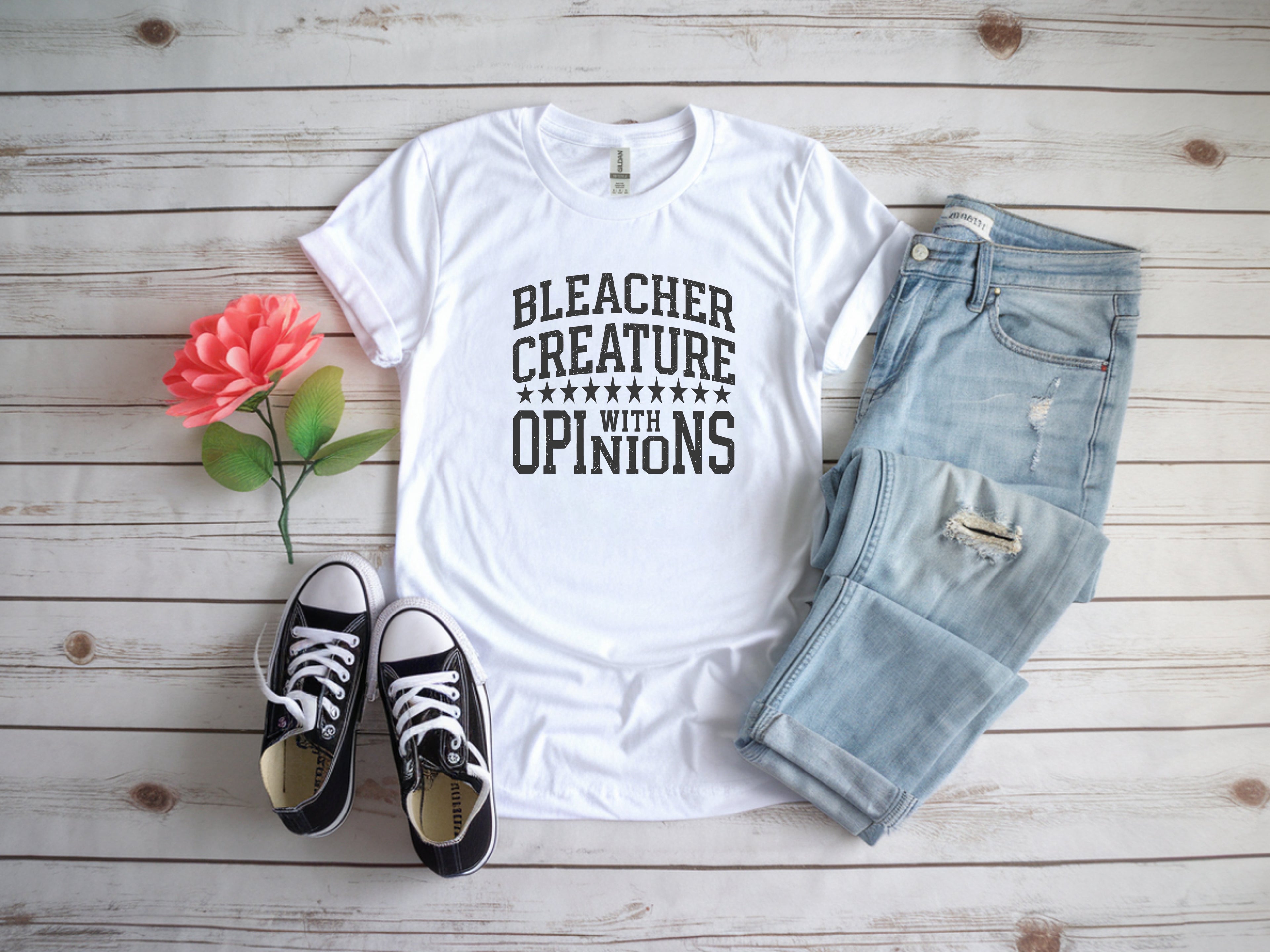 Bleacher Creature With Opinions T-Shirt