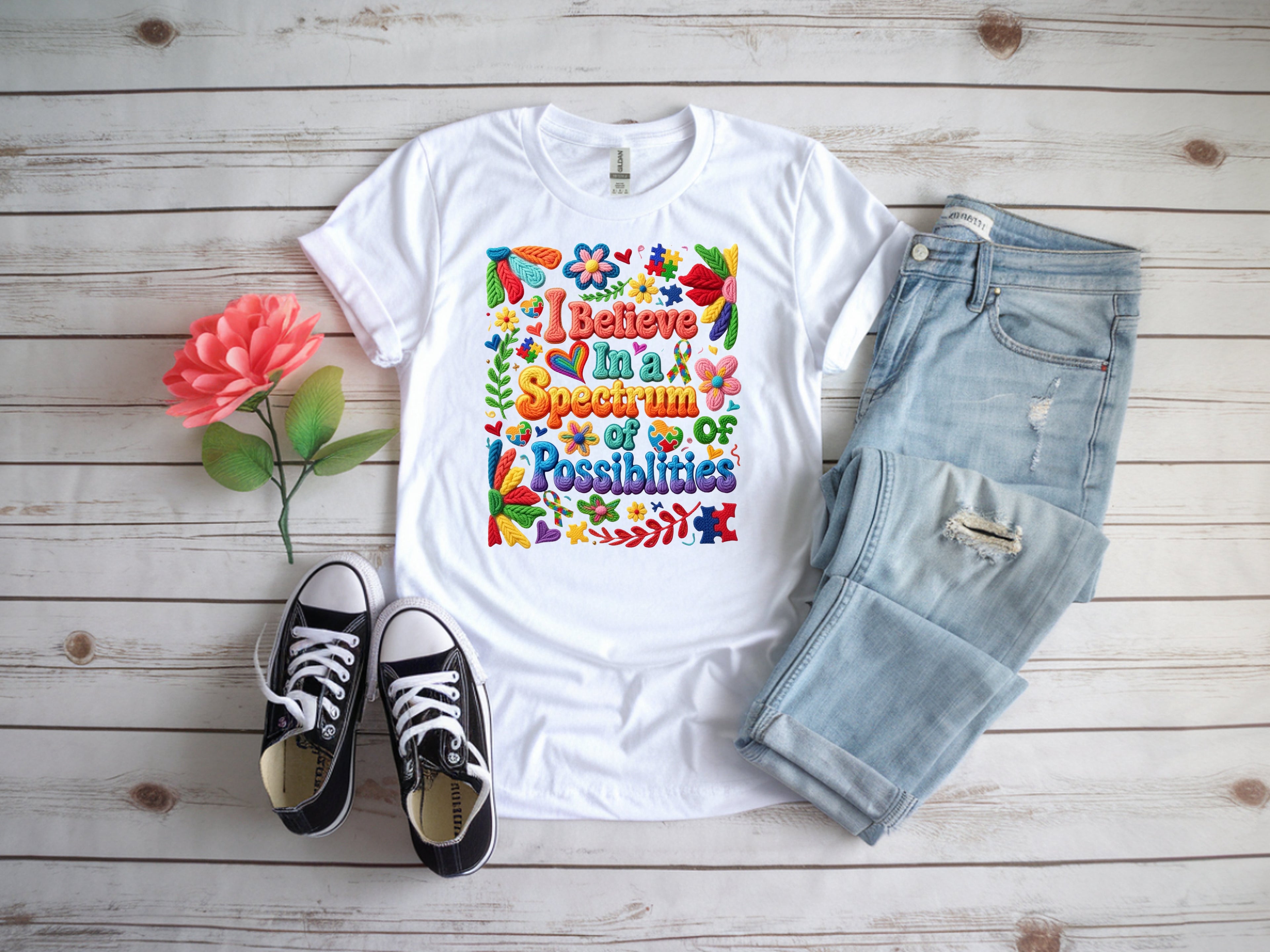 I Believe In A Spectrum Of Possibilities T-Shirt