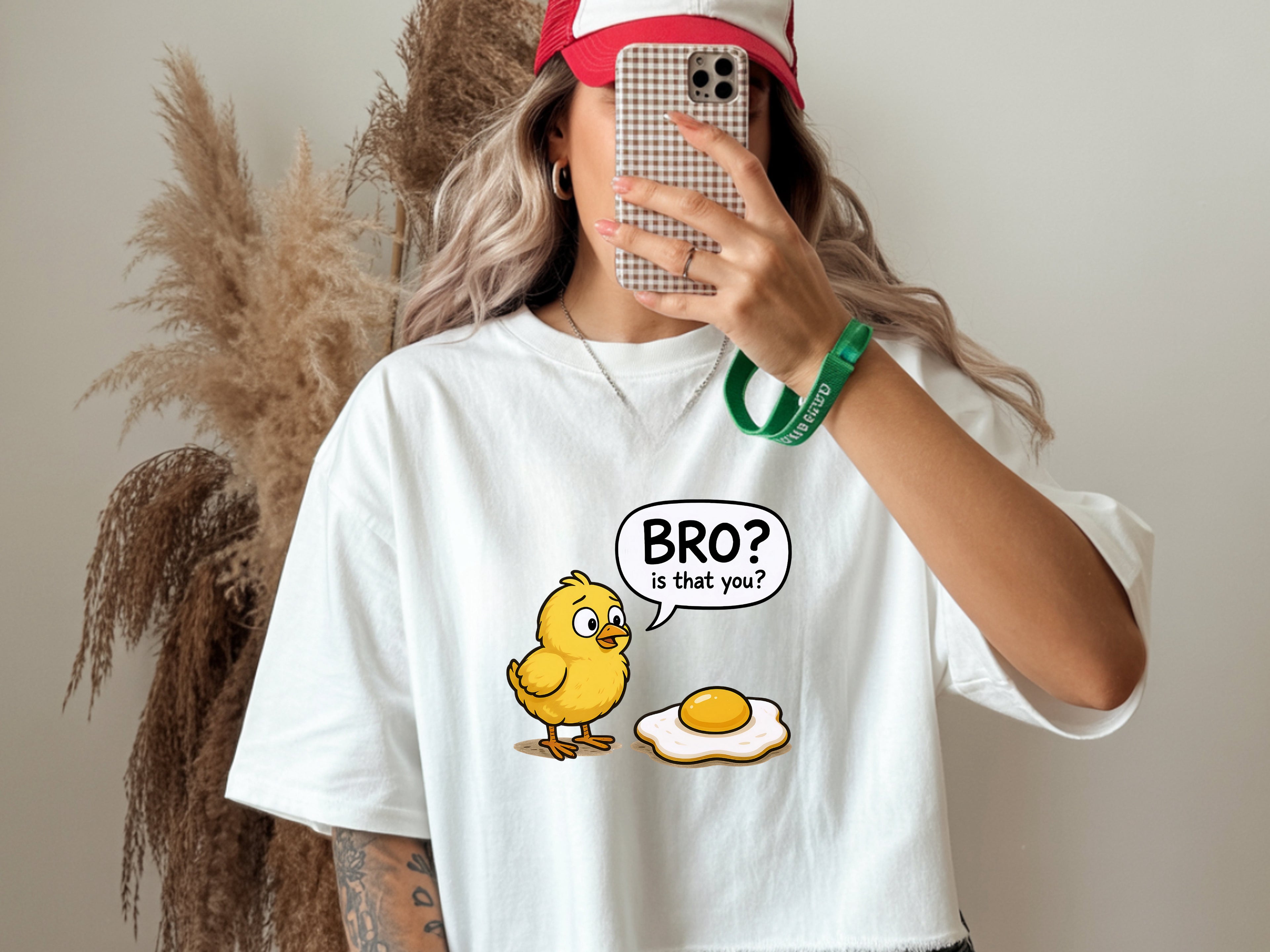 Bro? Is That You Chicken T-Shirt - Funny Breakfast Graphic Tee