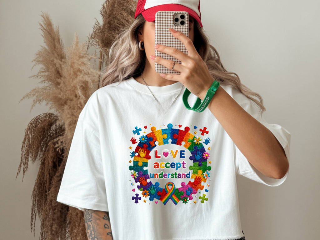 Love, Accept, Understand Autism T-Shirt – Autism Awareness Tee