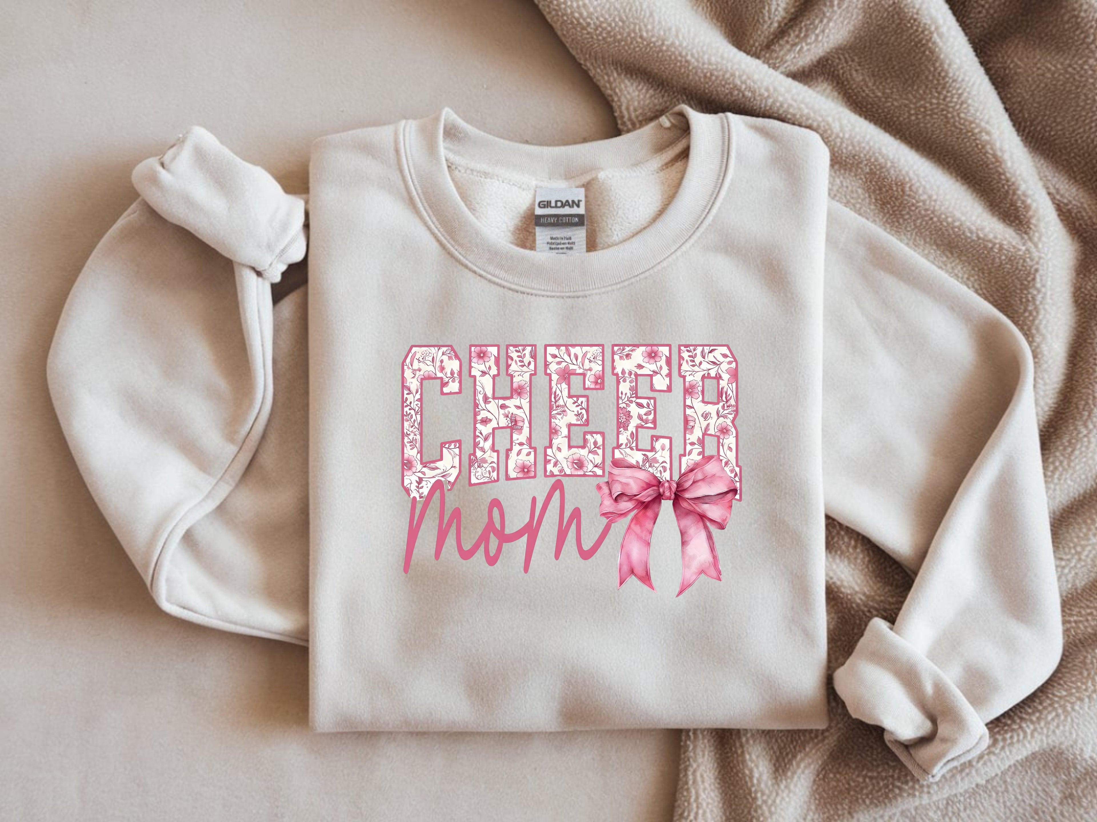 Cheer Mom Sweatshirt - Proud Cheerleading Mom Apparel
